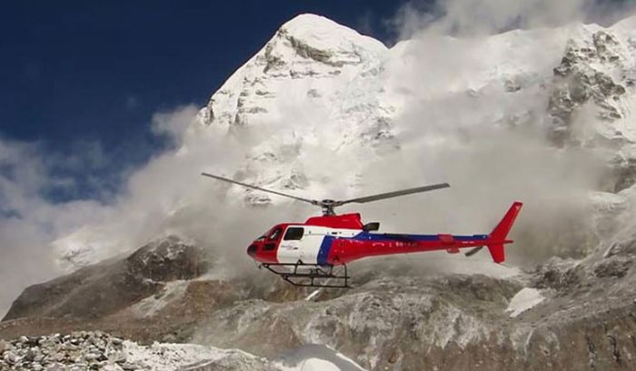 Langtang valley helicopter Trek