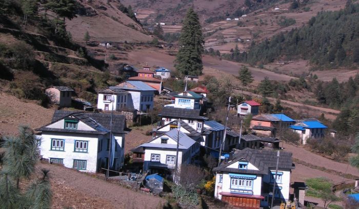 Junbesi- Popular sherpa Village on the way to Everest base camp