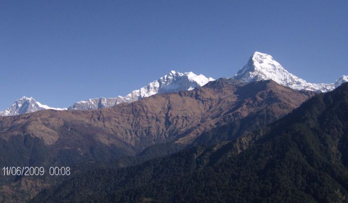 View from Ghorepani- 2860m