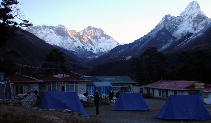 View from tengboche(3860m)