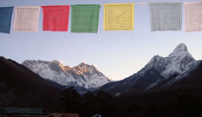 Amadablam,mount Everest view from tengboche