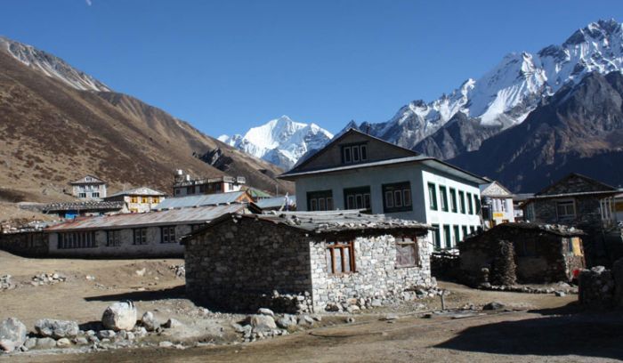 Kyanzin Gompa,last stop for langtang trek