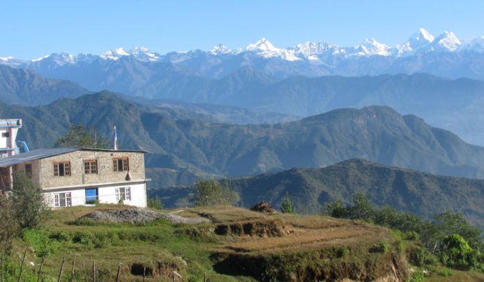 View from Chisapani, the short & best trek around Kathmandu