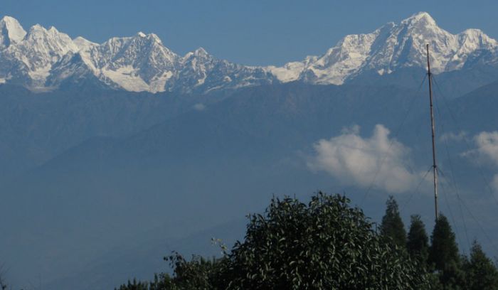 View from Nagarkot view point, 2175m, chisapani trek