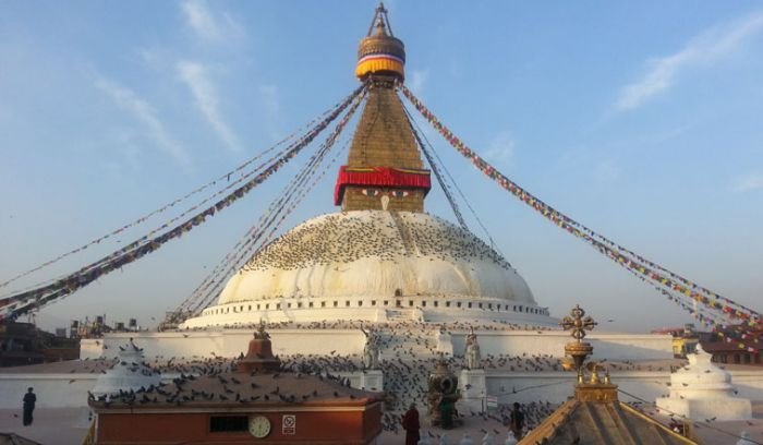 Boudhanath stupa- the tallest and biggest stupa in the world