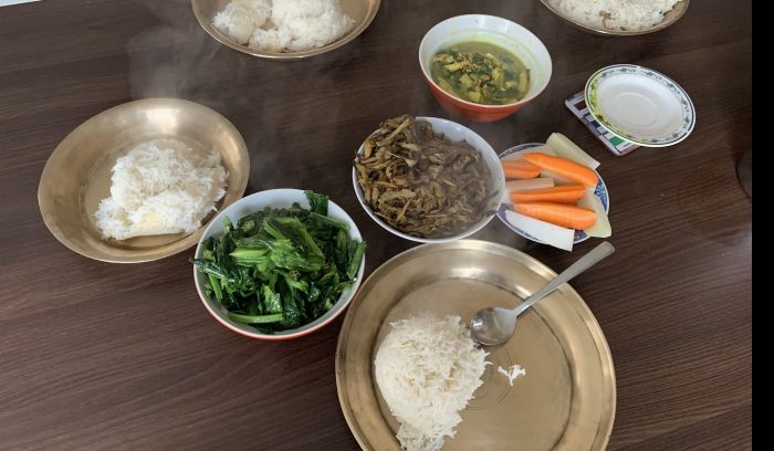 Nepali meals dhalbhat Tarkari