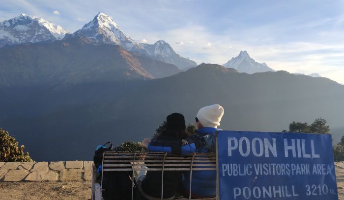 View from Poonhill( 3210m)