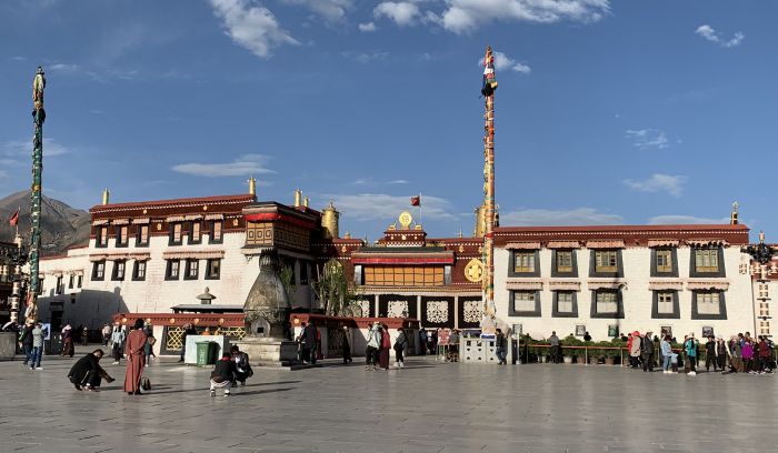 Jokhang monastery in Lhasa, Tibet