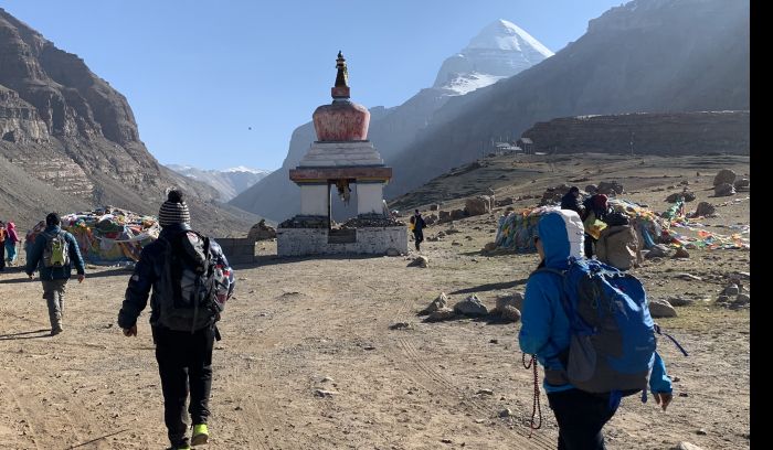 Trek to Kailash, near Darchen