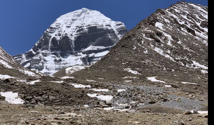 Mount Kailash, view from Dirapuk