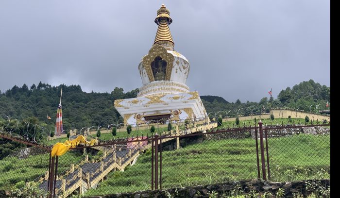 Jamchen Vijaya Stupa, Budanilkantha height