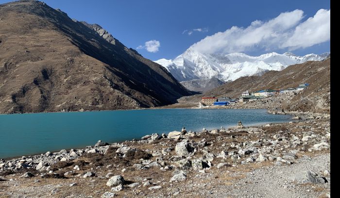 Gokyo lake & Mt Cho- Yuo from Gokyo