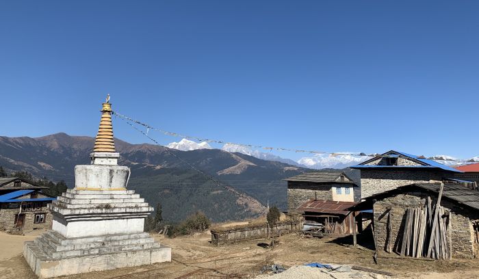 View from Jhapre- pokey trek