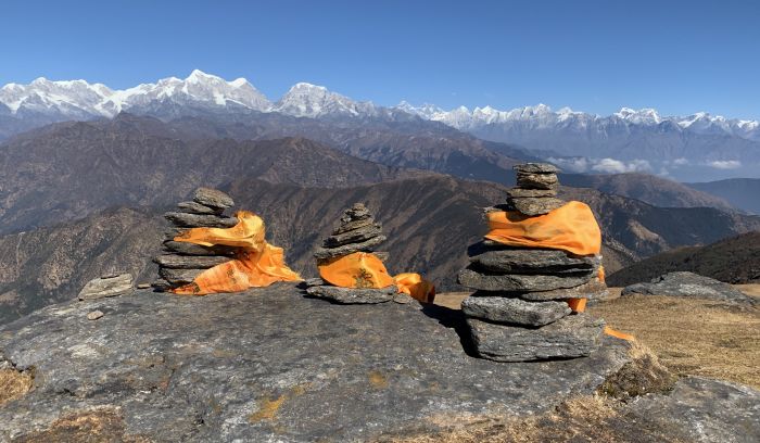 view from top of Pikey peak