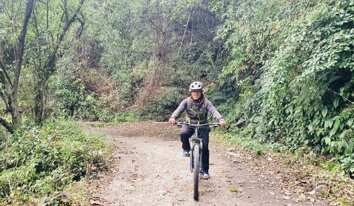 Shivapuri National Biking trail view