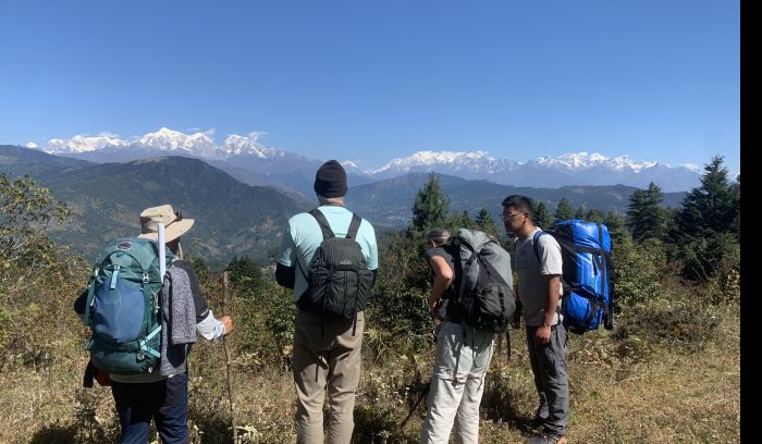 View from Gorpiteng village near Dhap