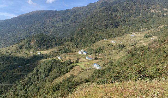 Chyangmiteng sherpa Village-2600m