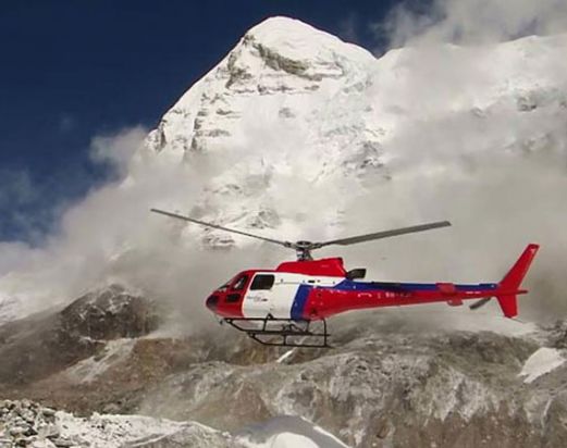Langtang valley helicopter Trek