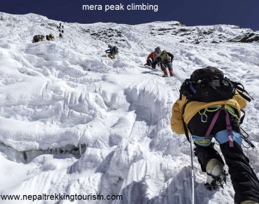 Short Mera peak Expedition 4 days